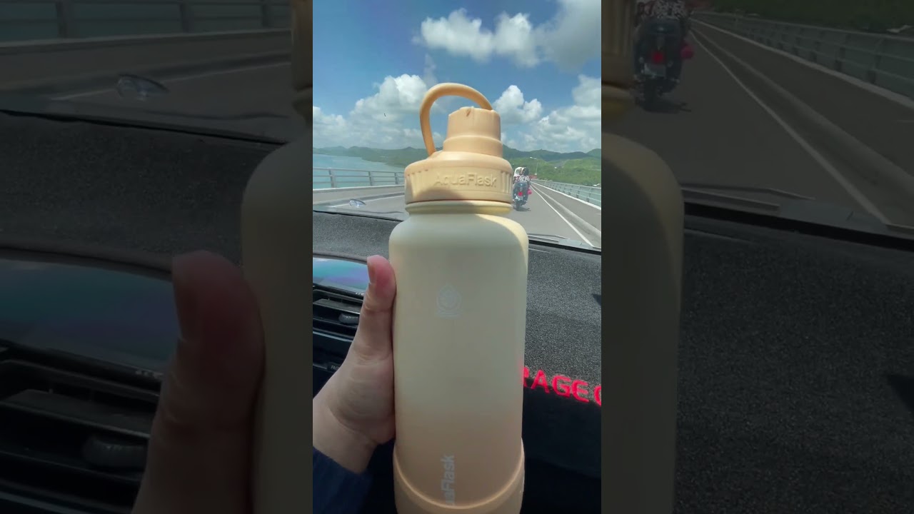 Save Mother Earth 🙏 used reusable tumbler instead of buying  water in a plastic bottle 🫰