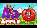 Learn ABC with A for Apple, Fun Preschool Phonic Song