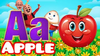 Learn ABC with A for Apple, Fun Preschool Phonic Song
