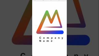 M logo Design. #logo #logodesign #coreldraw