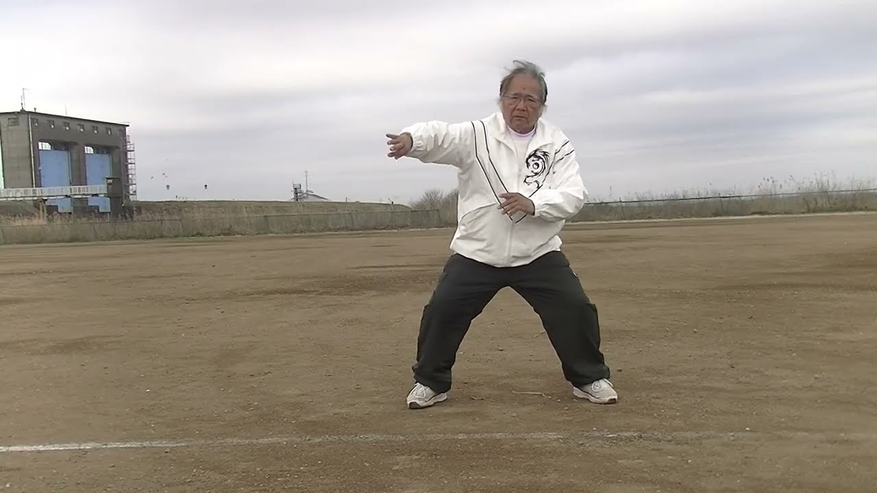 防御身法・玉女穿梭(ユィニュ チュアンスウオ) (3.5)　2026東瀛太極拳社