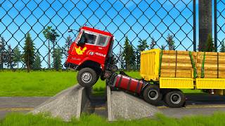Spintires: Mudrunner Giant Trucks With Extreme Broken Roads With Long Trailers