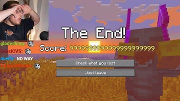 ohnepixel shocked by Minecraft