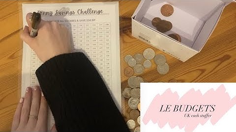 Start the Penny Savings Challenge with me! Budgeting 2022 ✨