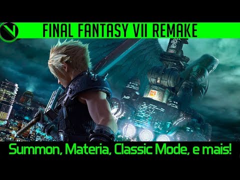 Muitas novidades sobre Final Fantasy 7 Remake!