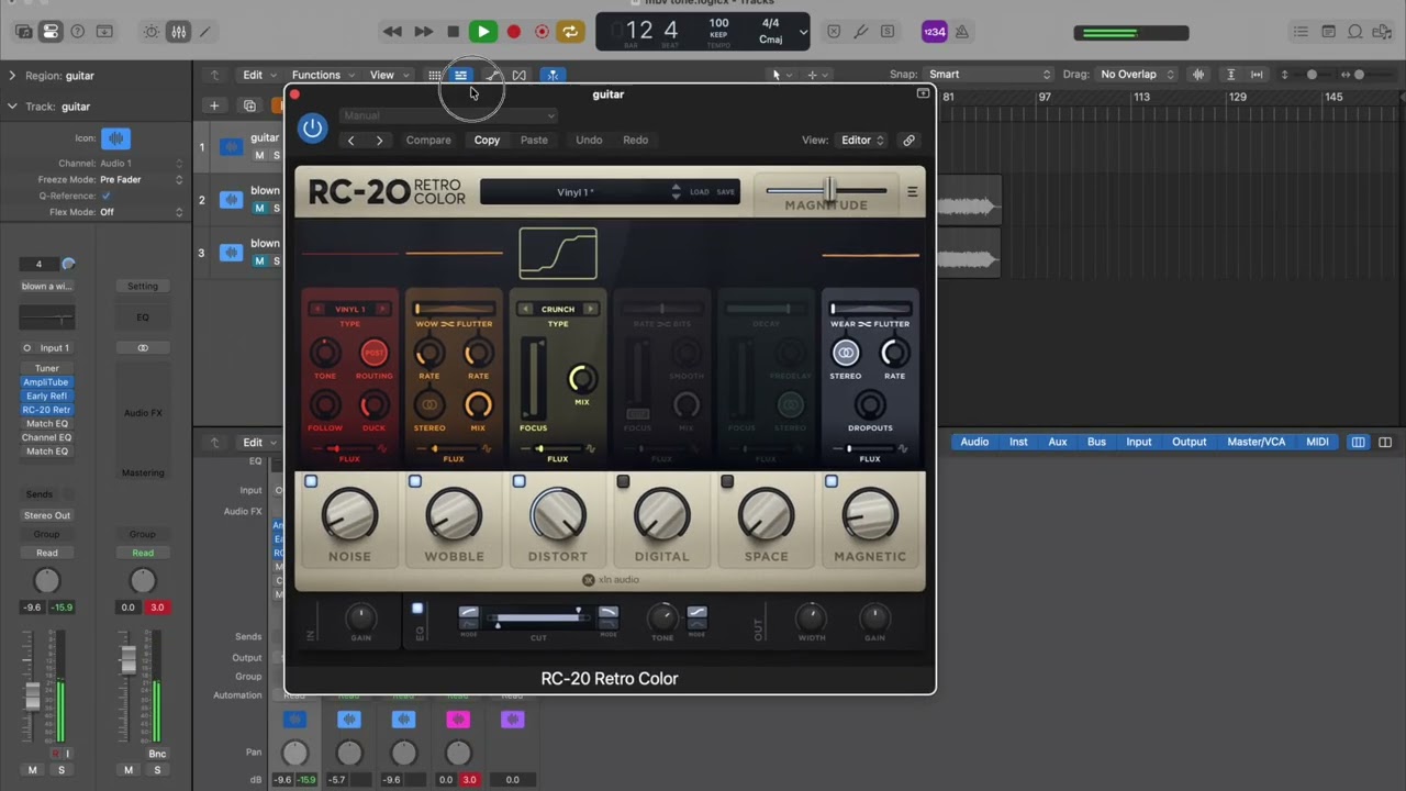 my bloody valentine - "blown a wish" guitar tone with plugins
