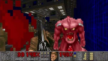 Doom (1993) - The Shores of Hell - Deimos Lab (level 4)