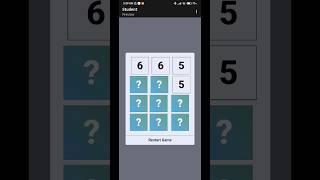 Javascript Memory Game