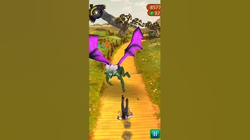 Escape from Dragon - Temple Run , GameRunGaming #shorts