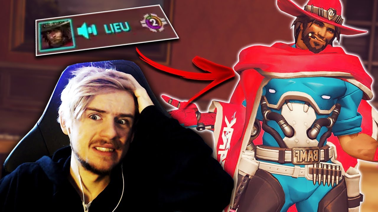 When the most TOXIC PLAYER gets TILTED - Overwatch