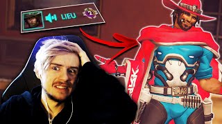 When the most TOXIC PLAYER gets TILTED - Overwatch