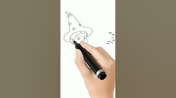 "Magician Drawing Tutorial: Step-by-Step Magic Trick"