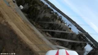 Fun Cub chasing Hawker Hurricane