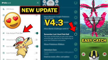 iPogo New Beta Update Version 4.3 | iPogo Crash Error Fixed | No More Account Ban in Pokemon Go