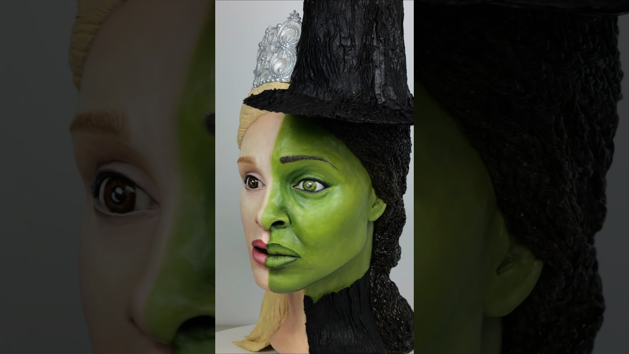 I made a hyper-realistic Wicked cake!! Just posted the full video! 