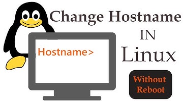 Linux @ Change Hostname without reboot