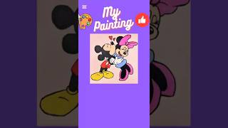 Easy painting for beginners Mickey Mouse #art #artist #acrylic #youtubeshorts #mickeymouse #disney