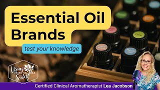 Celebrity Essential Oil Brands (test your knowledge!) Profile