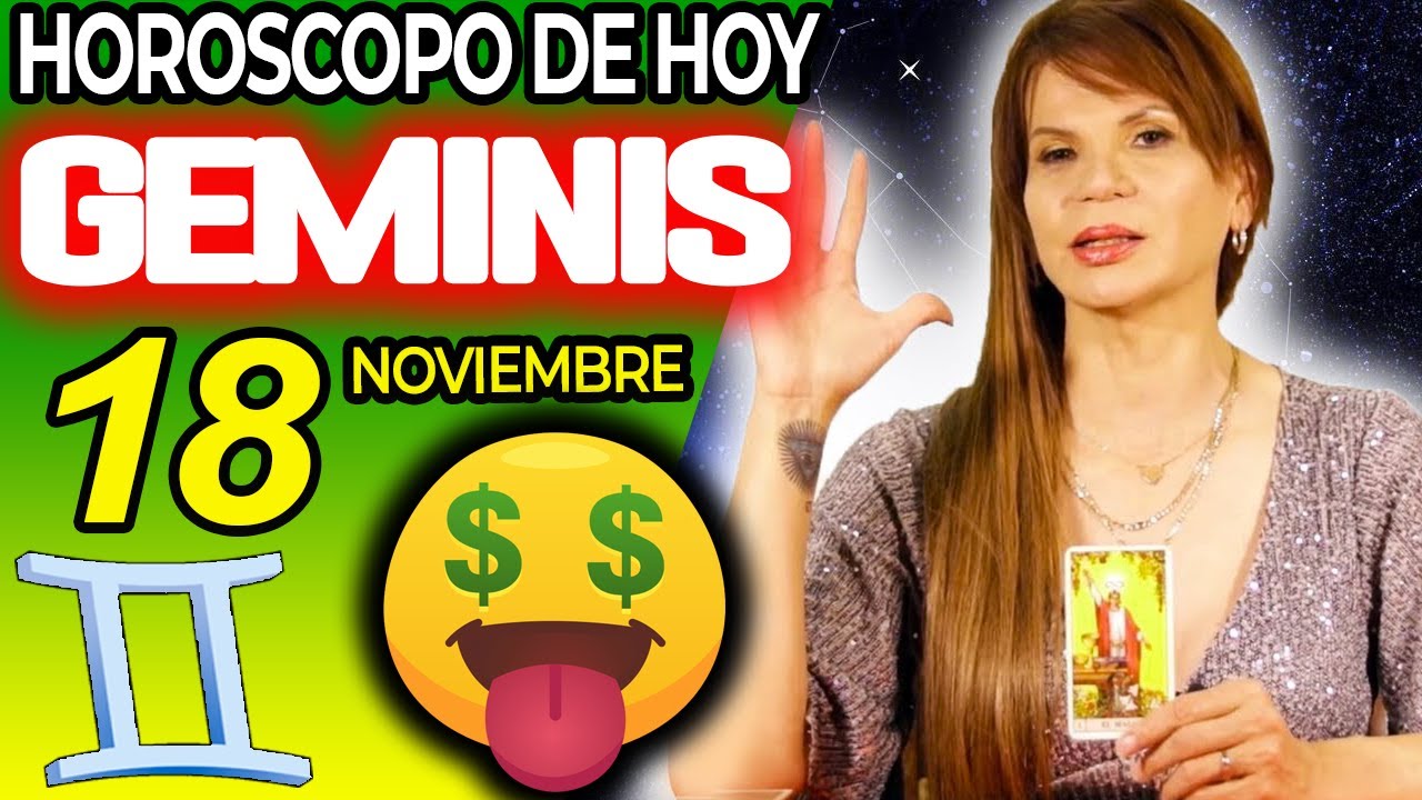 💸TE LLEGA UNA IMPORTANTE SUMA DE DINERO🤑 Geminis ♊ MONHI 🔮 Horoscopo De ...