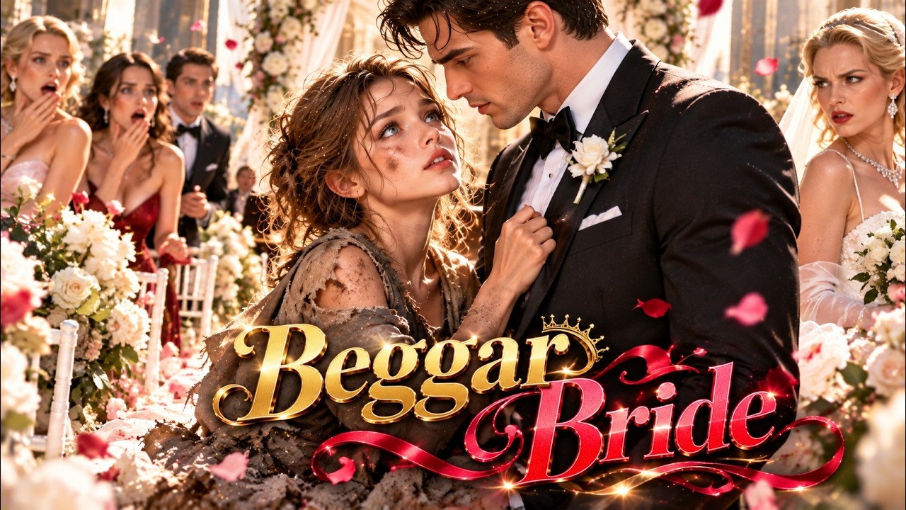 💍 A Beggar Girl Crashed a Billionaire’s Wedding… Then Became His Bride!