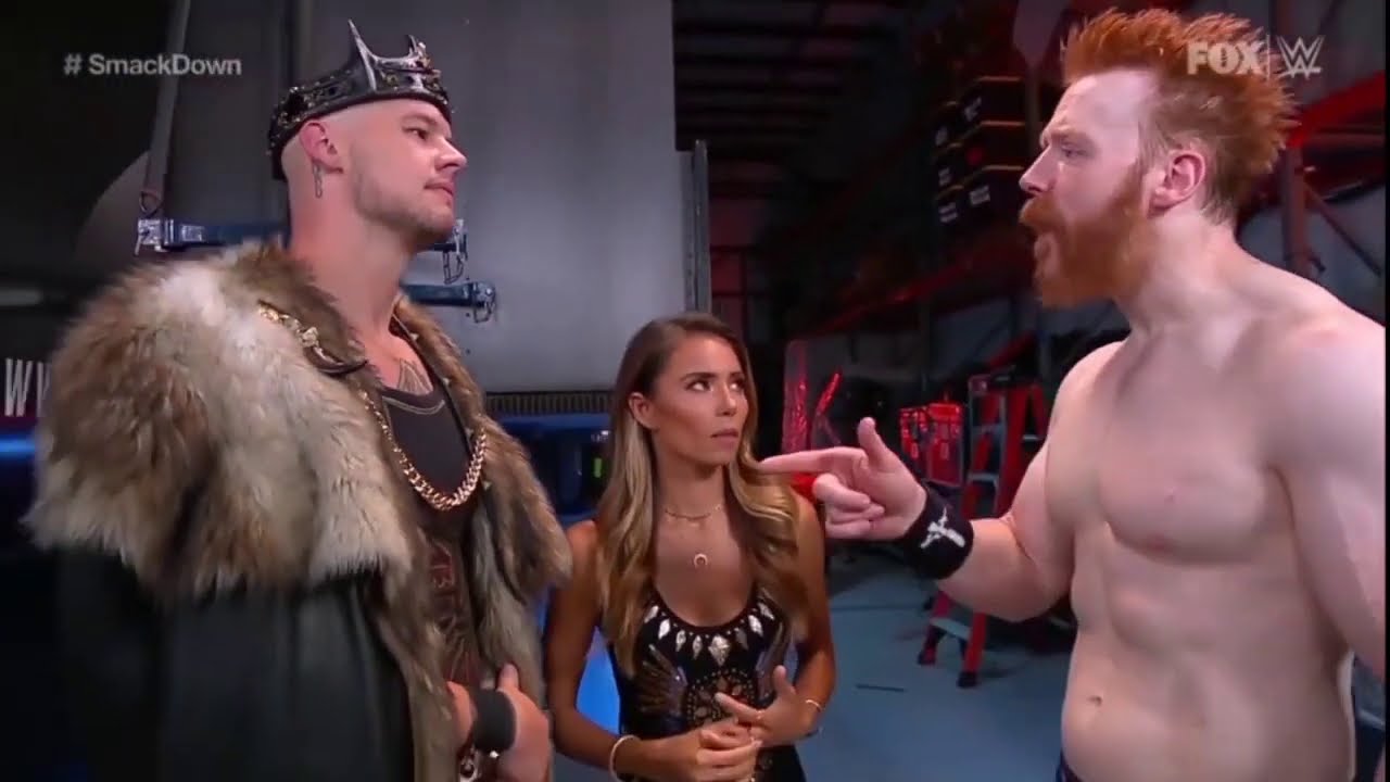 Sheamus  King Corbin Backstage Segment Smackdown August 7 2020