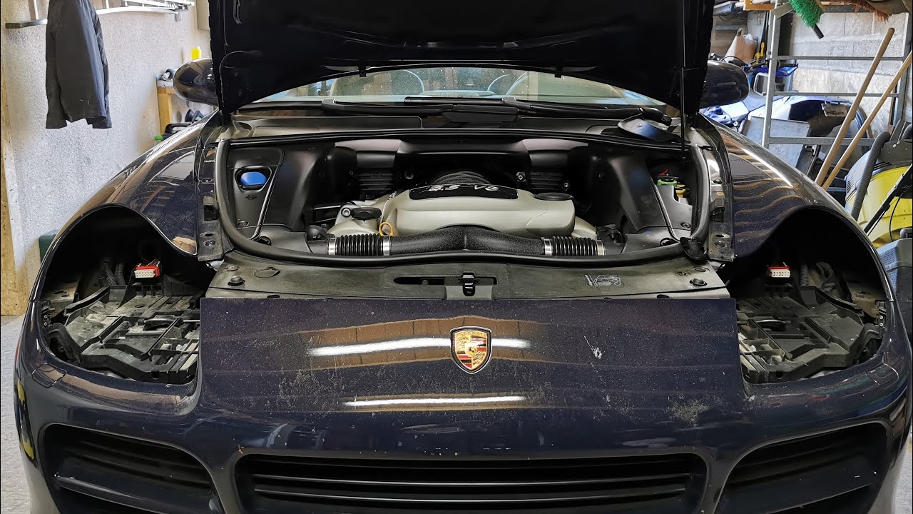 Couvercle D'objectif De Phare Pour Porsche Cayenne 957 - Neuf - Pièce Générique