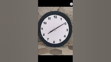 DIY Working Clock Model / School Project #shorts #shortsviral #youtubeshorts #clock#project#handmade