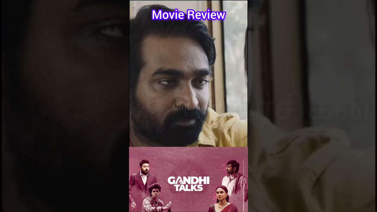 Gandhi Talks Movie Review Tamil by Cinema ரசிகன்