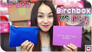 Birchbox VS Ipsy Subscription Review - Jan 2015