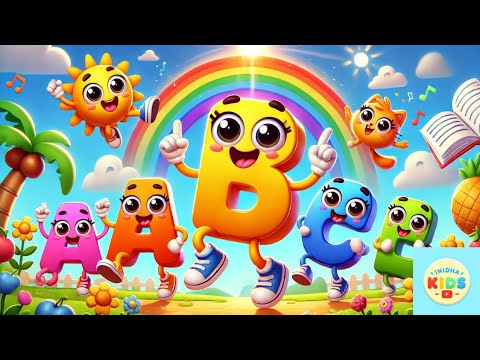 ABC Song for Toddlers & Preschoolers | Fun Alphabet Rhymes A to Z for ...