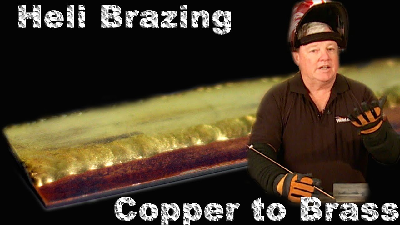 TIGBrazing Copper to Brass TIG Time YouTube