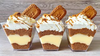 Lotus Biscoff Dessert Cups - NO BAKE Dessert. Very Easy and Yummy! screenshot 2