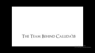 Callida'18 Organizers | Callida18 | Symposium | MNMJEC #callida #callida18