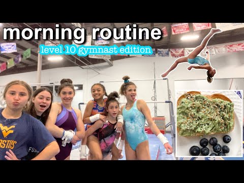 monday morning routine | level 10 gymnast