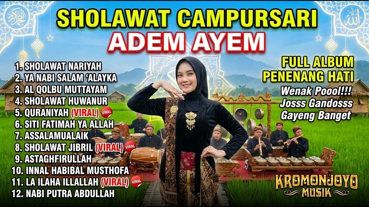 SITI FATIMAH YA ALLAH 🌾 FULL ALBUM SHOLAWAT JAWA PALING ENAK DIDENGAR SAAT SANTAI
