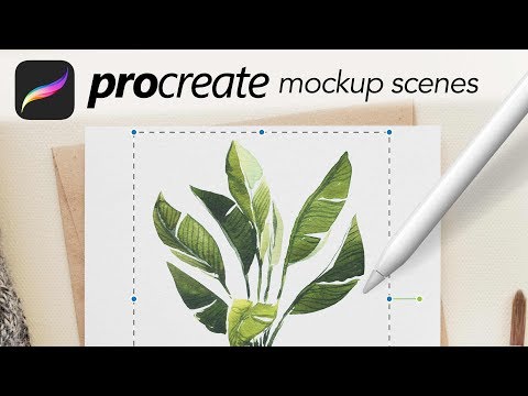 6 Procreate Artwork Mockups, a Print Template by Drifter Studio PrintShop (Thumbnail 2 of 5)