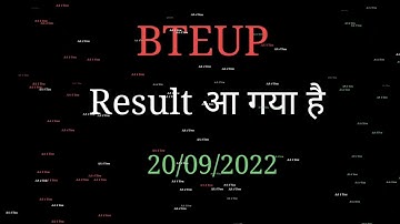 BTEUP results 2022 link 👇👇👇 #bteup  @aavneesh9659