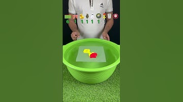 TRY TO GUESS HOW MANY TISSUE PAPER IT TOOKS!  #experiment #asmr #satisfying #water #foryou