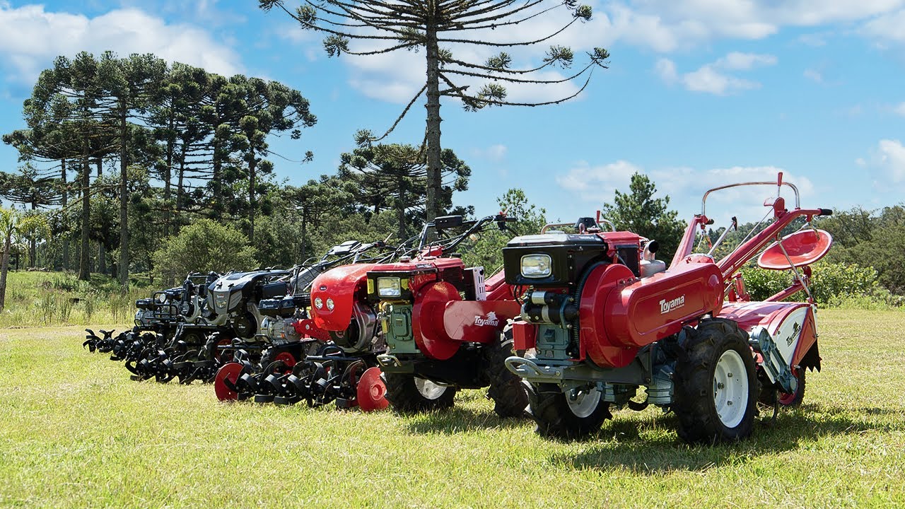 Power Tillers and Microtractors - Toyama - YouTube