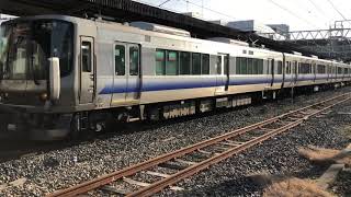 JR阪和線223系2500番台(区間快速天王寺行き)鳳駅発車