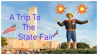 A Trip To Texas State Fair (w/ Miracle & Big Tex) Must Watch?!! #texas #vlog
