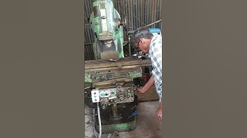 imported parkson vertical milling machine running condition