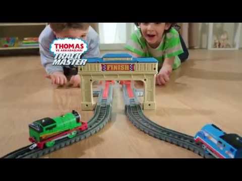 Thomas ve Arkadaşları - Thomas ve Percy Tren Yolu Yarış Seti - DFM53