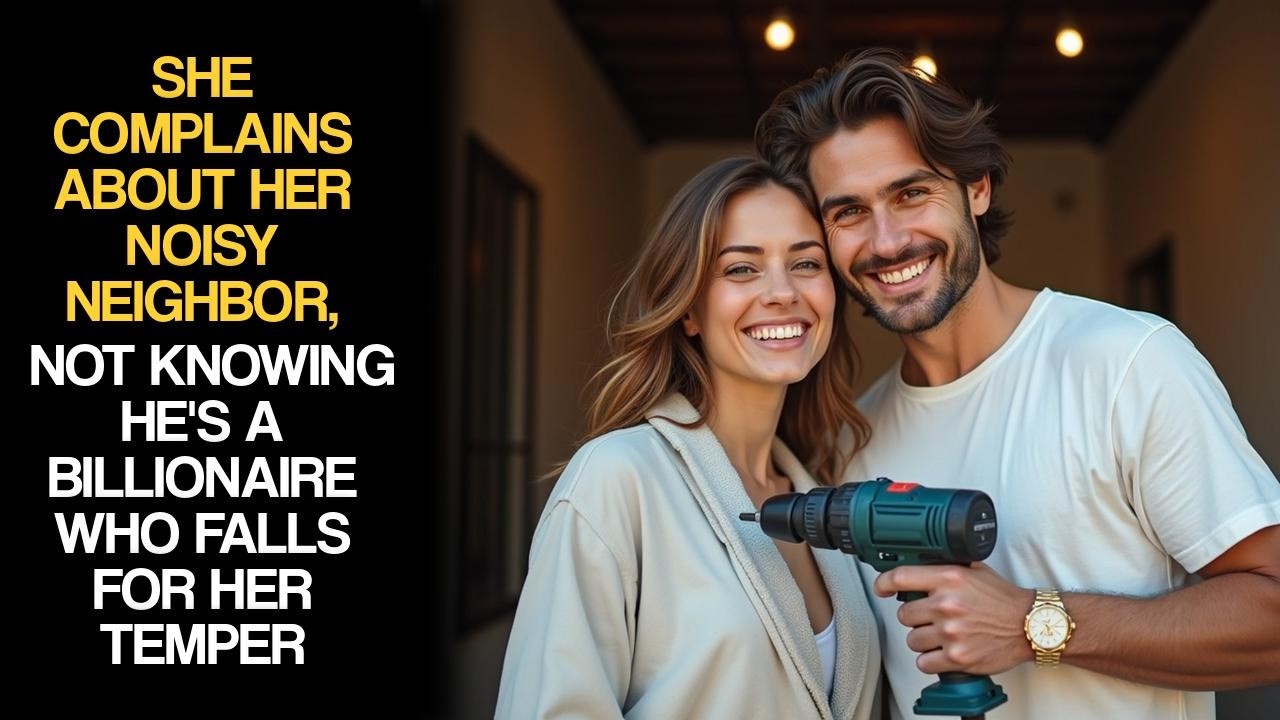 She Complains About Her Noisy Neighbor, Not Knowing He's a Billionaire Who Falls for Her Temper