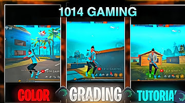 1410 Gaming Color Grading Alight Motion Tutorial || Alight Motion Color Grading (CC Description Box)