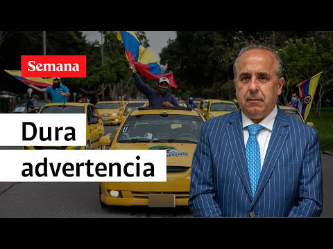 Gobierno Petro no permitirá bloqueos en el paro de taxistas del 22 de febrero