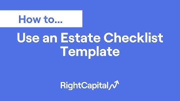 How to Use Estate Checklist Templates