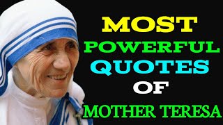 Mother Teresa Quotes - Wisdom, Love & Compassion | Motivational quotes