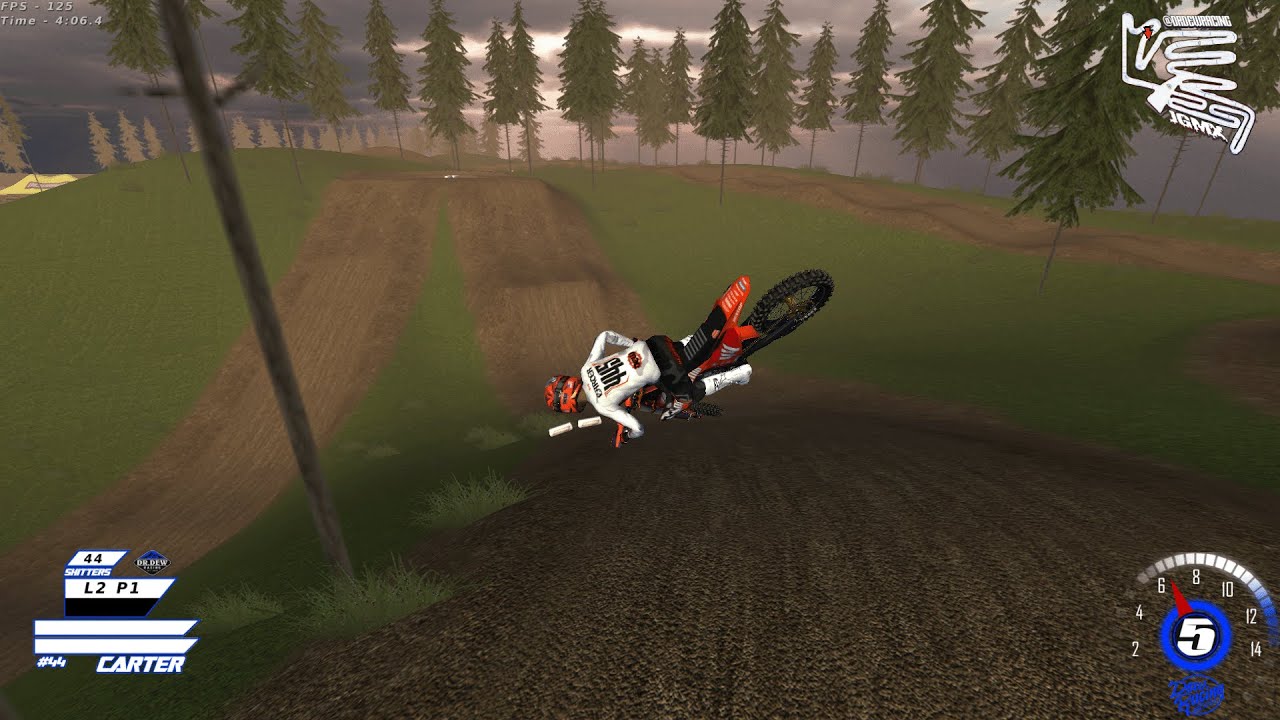 Going for the FASTEST LAP on Dr Dew Racing Compound in mx simulator ...