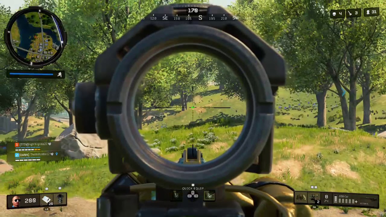 COD. Blackout Kills! The Best Sniper in the World!